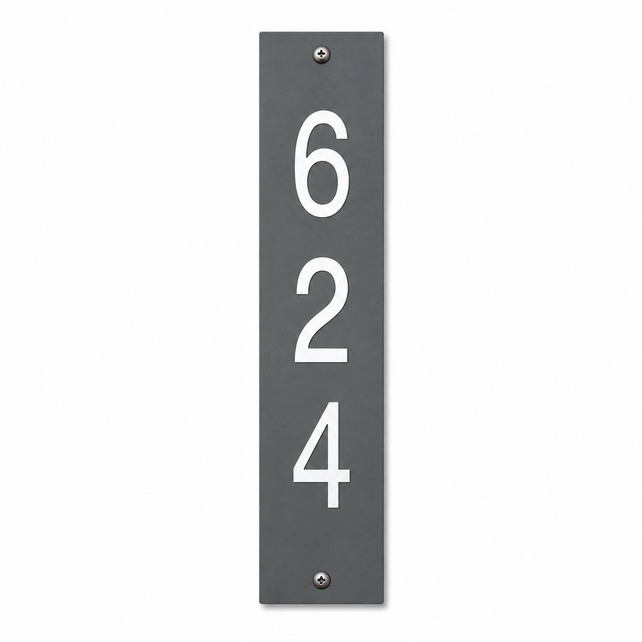 Custom House Number Sign - Modern Address Plaque