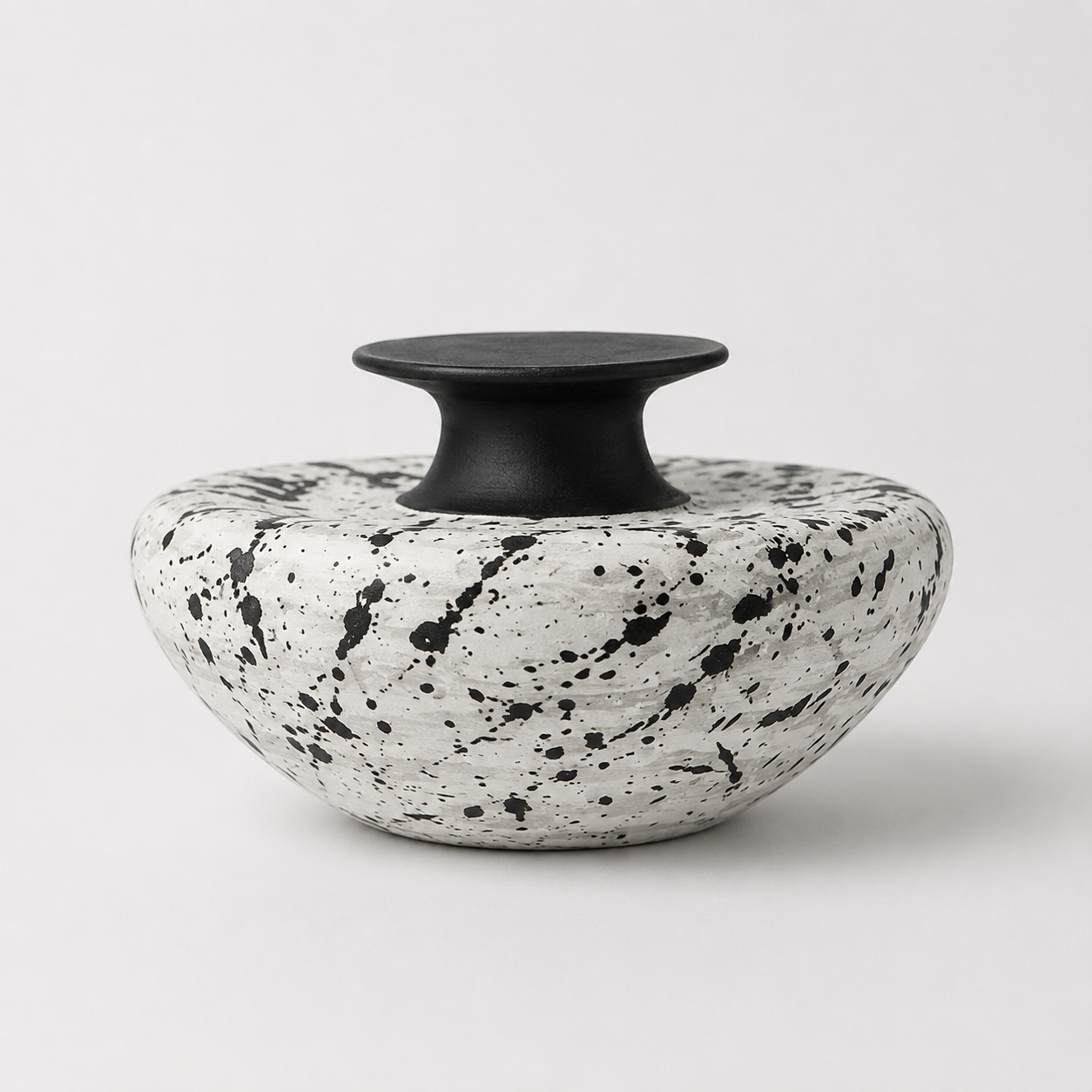 Black & White Modern Decorative Vase