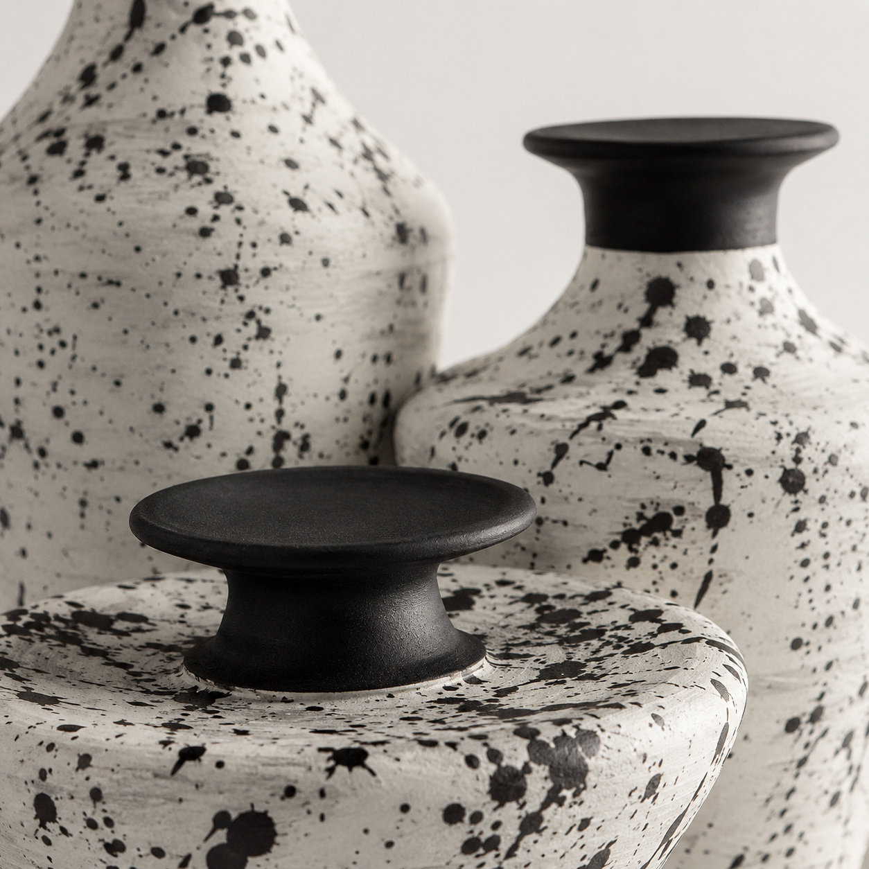 Black & White Modern Decorative Vase