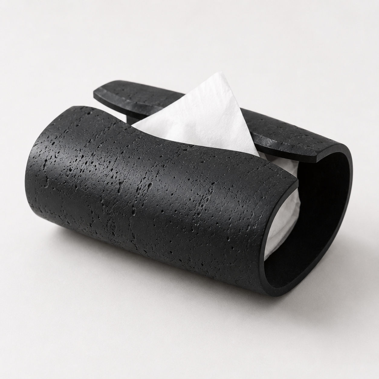 Stone Textured Tissue Box Holder