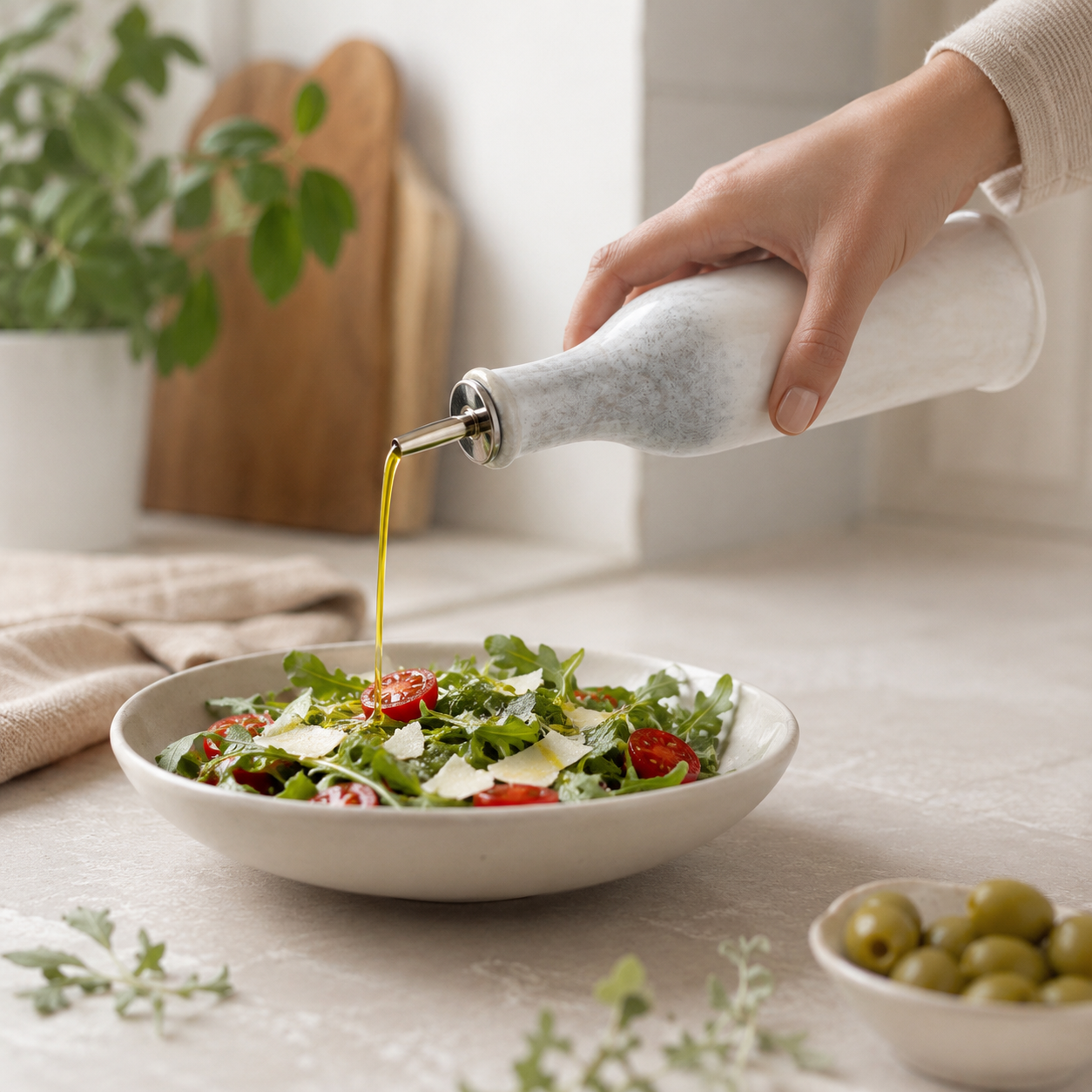 Ceramic Olive Oil Dispenser