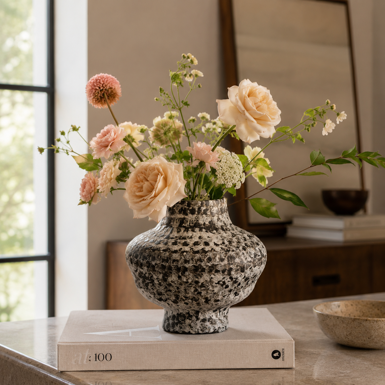 Modern Sculptural Flower Vase
