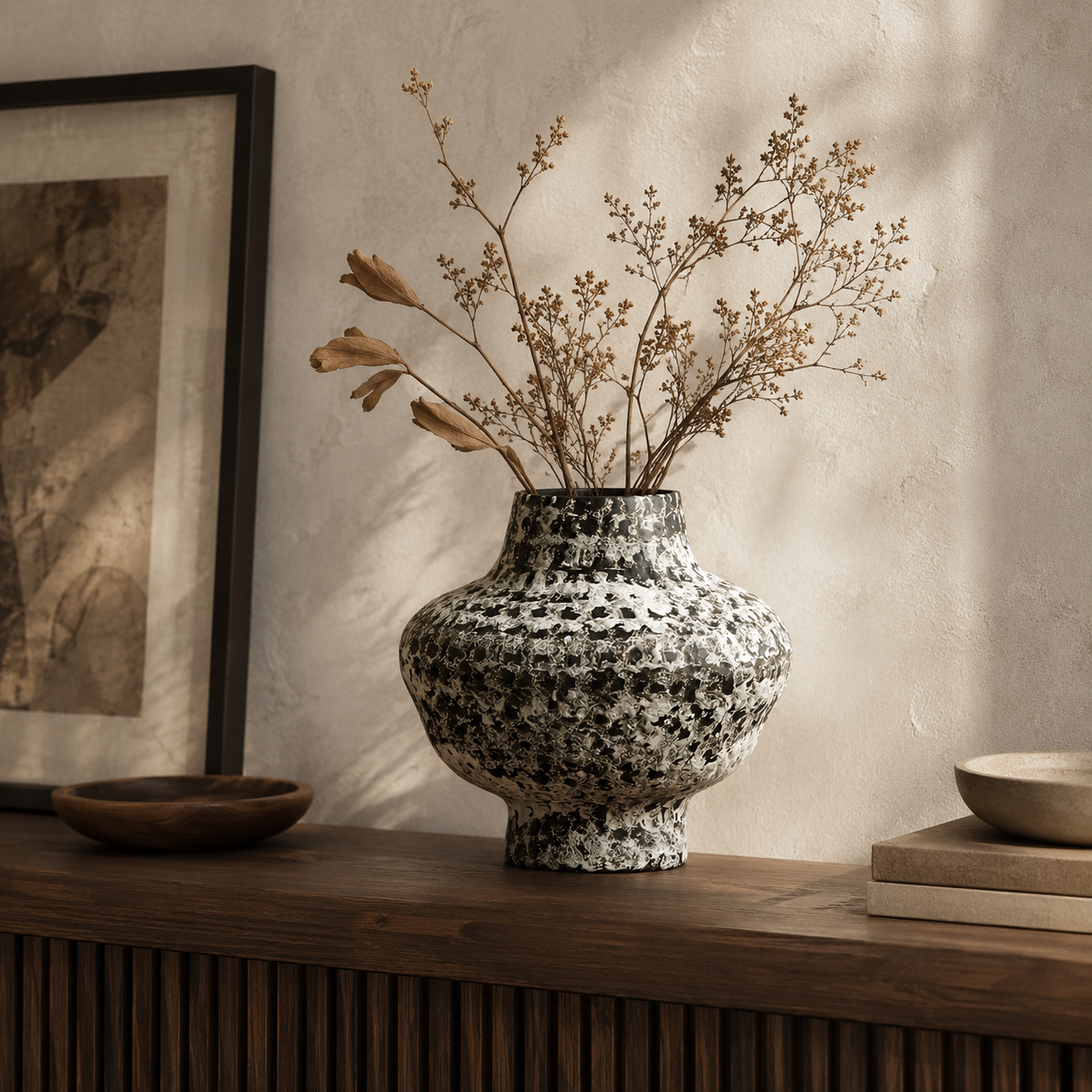 Modern Sculptural Flower Vase