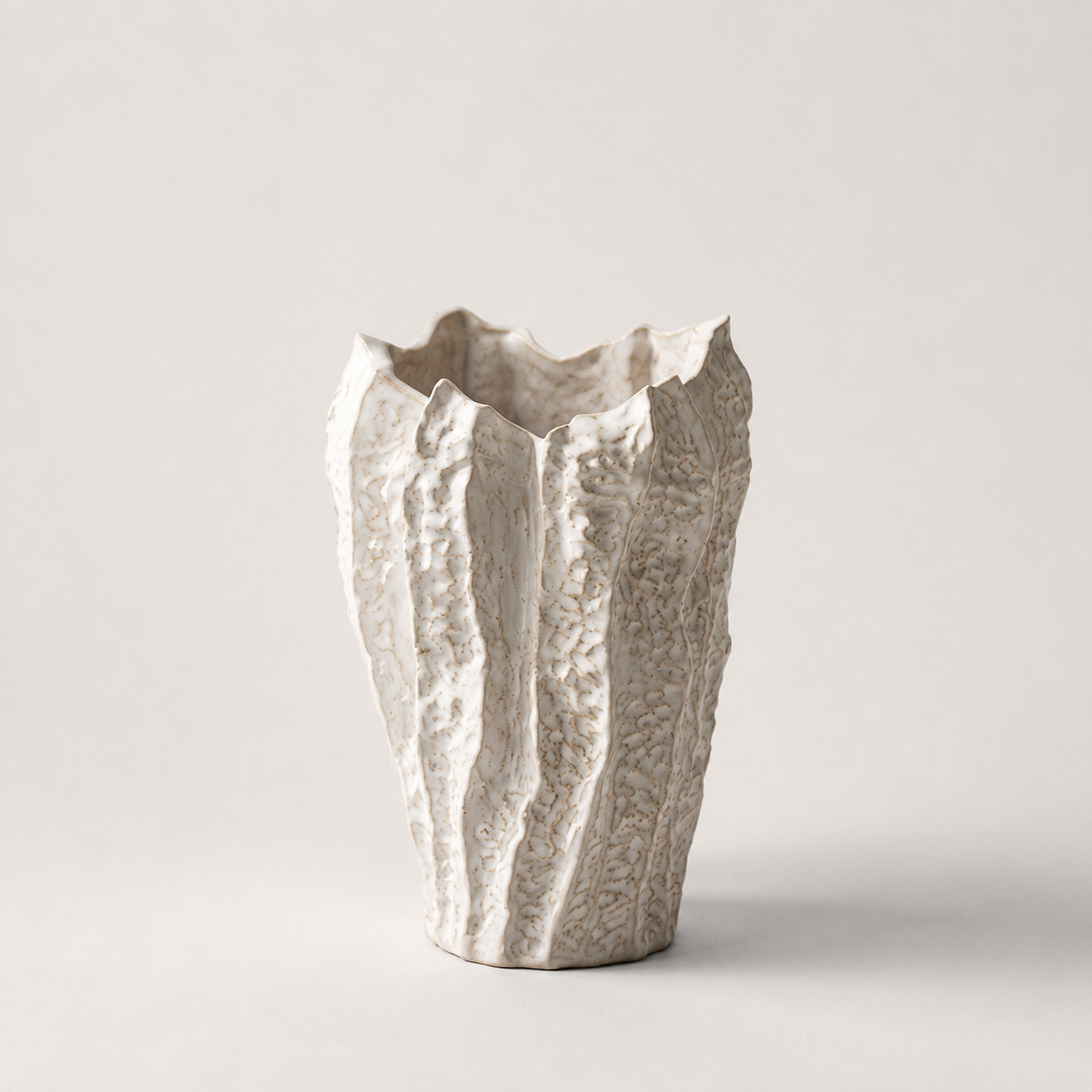 Textured Ceramic Vase