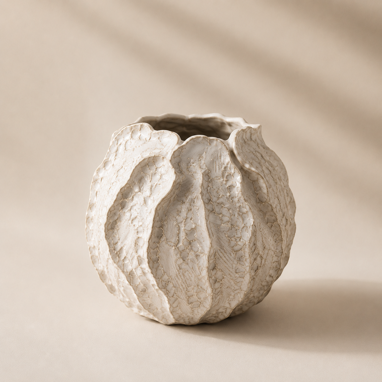 Textured Ceramic Vase